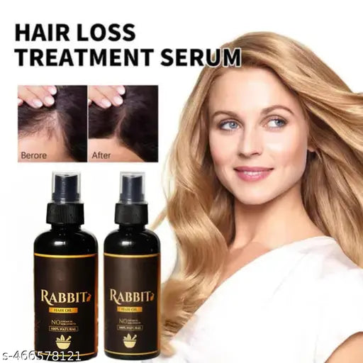 Rabit Herbal Hair Oil - 100% Effective!