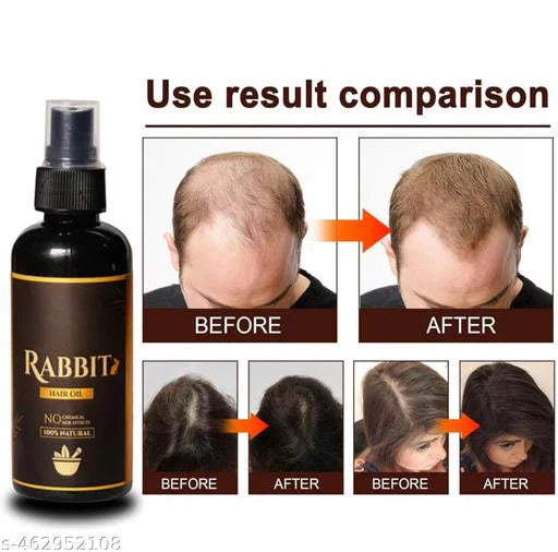 Rabit Herbal Hair Oil - 100% Effective!